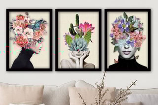 Drieluik - 35 x 45 cm