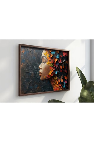 MDF Wanddecoratie René3 - 35 x 47 cm