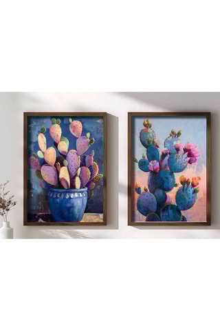 2-delige Wanddecoratie