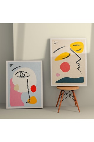 2 Wanddecoraties - 50 x 70 cm