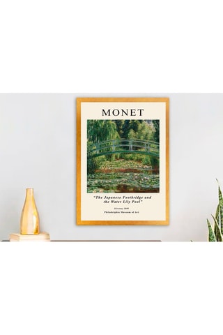 Wanddecoratie Claude Monet - 35 x 45 cm - Reproductie