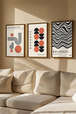 3-delige Wanddecoratie - 33 x 48 cm 