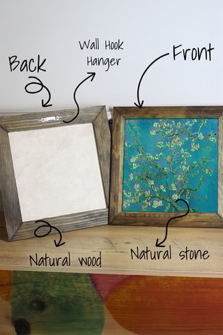 Wanddecoratie - 26 x 26 cm