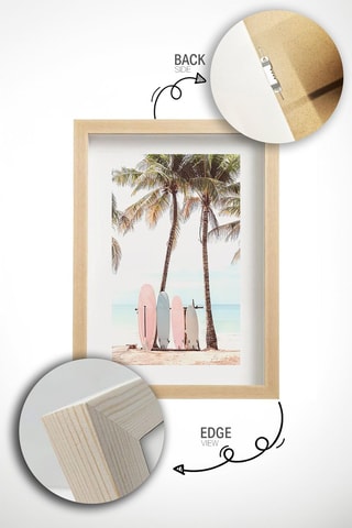 3-delige Wanddecoratie - 33 x 48 cm