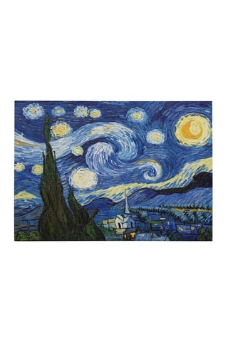 Wanddecoratie “De Sterrennacht” - Vincent Van Gogh - 50 x 70 cm - Reproductie