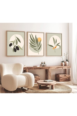 3 Wanddecoraties - 50 x 35 cm