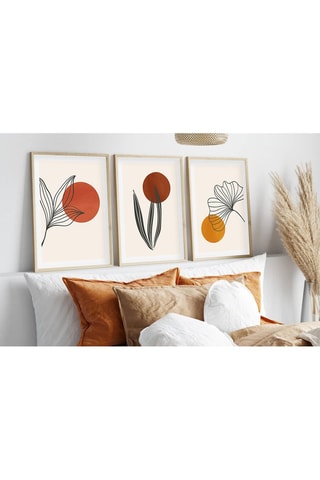 3-delige Wanddecoratie