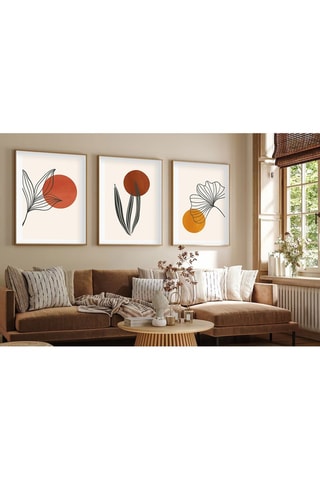 3-delige Wanddecoratie