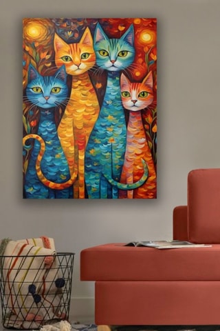 Houten Wanddecoratie - 50 x 70 cm