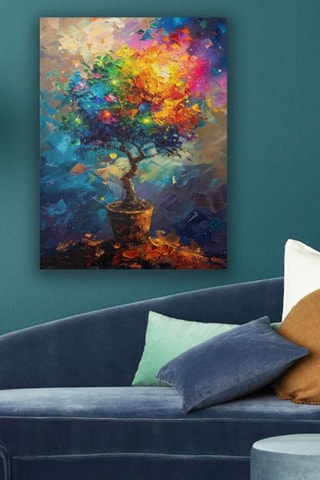 Houten Wanddecoratie - 50 x 70 cm