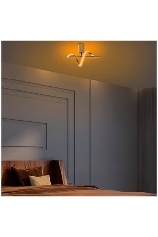 Ledplafondlamp Likma Goudkleurig