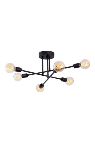 Hanglamp Flower - Zwart