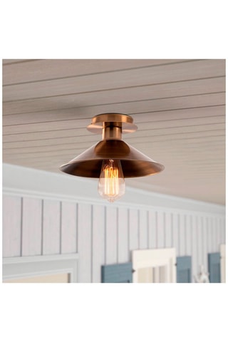 Plafondlamp Berceste Bronskleurig