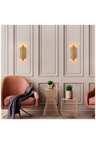 Wandlamp Reis - Goudkleurig