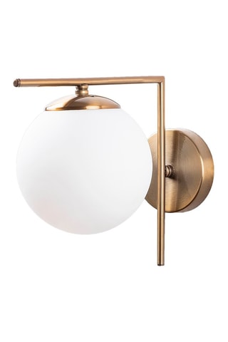 Wandlamp - Beige en Wit