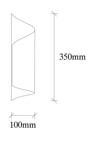 Wandlamp Sivani - Zwart