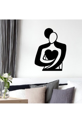 Decorazione da parete Love - Nero