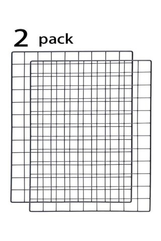 2 Organisatieroosters - Zwart - 50 x 70 x 3 cm