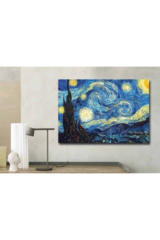 Quadro "La notte stellata" Vincent Van Gogh - 70 x 100 cm