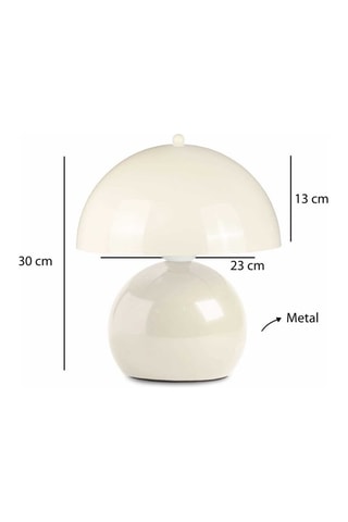 Tafellamp - Crèmekleurig - 40 W