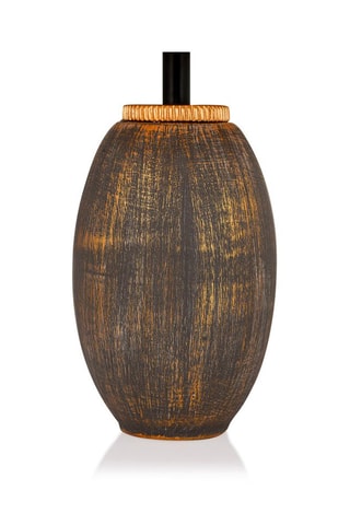 Tafellamp TM169 - Bruin en Goudkleurig