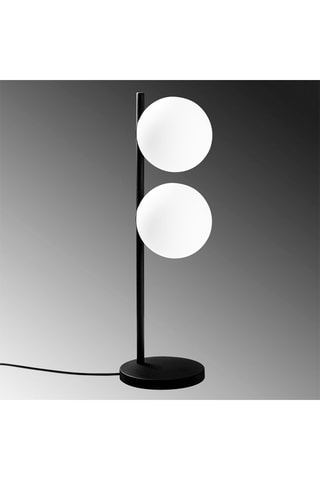 Tafellamp Zwart - 2 x 40 W