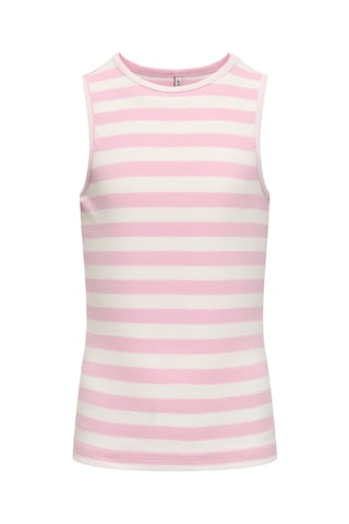 Camisola de alças - Rosa e cru - Kids Only