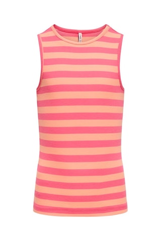 Camisola de alças - Rosa e salmão - Kids Only