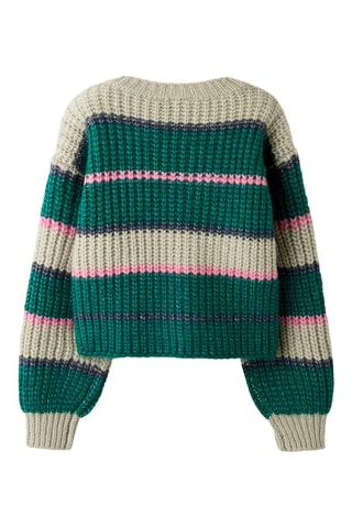 Camisola - Cru e verde - Name It Kids