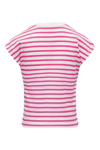 Camisola - Cru e fúcsia - Kids Only