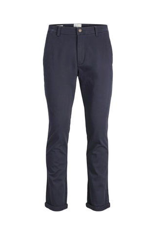 Calças chino slim - Azul - Jack & Jones Junior