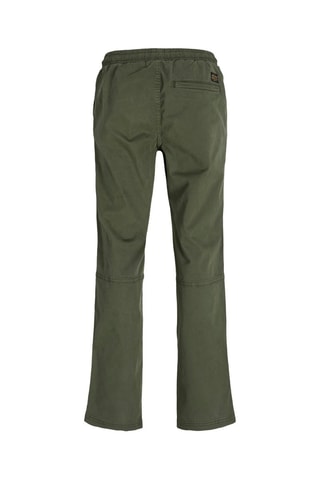 Calças relaxed - Verde-azeitona - Jack & Jones Junior