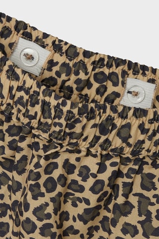 Calças loose - Bege - Name It Kids