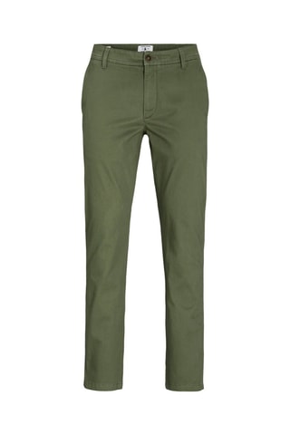 Calças chino slim - Verde - Jack & Jones Junior