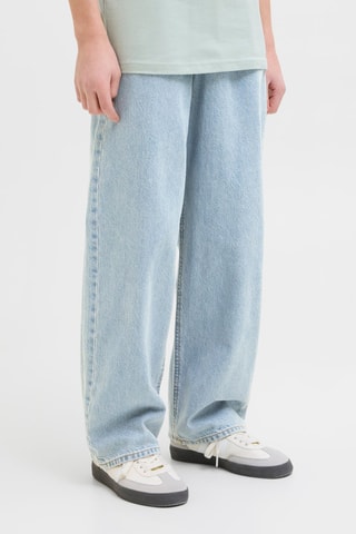 Calças de ganga com cintura alta - Azul-claro - Jack & Jones