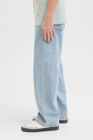 Calças de ganga com cintura alta - Azul-claro - Jack & Jones