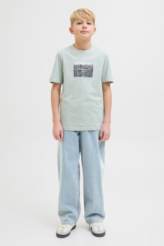 Calças de ganga com cintura alta - Azul-claro - Jack & Jones