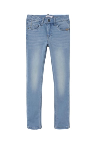 Calças de ganga - Azul-celeste - Name It Kids