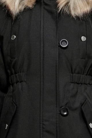 Parka met Capuchon - Zwart - Kids Only Girl