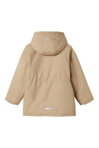 Jasje met Capuchon - Beige - Name It Kids