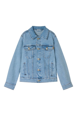 Casaco de ganga - Azul-celeste Name It