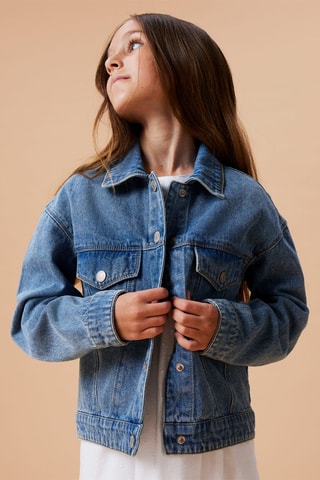 Spijkerjasje - Hemelsblauw - Name it Kids