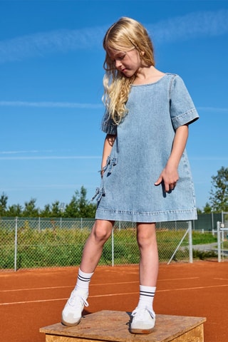 Vestido vaquero - Celeste - Kids Only Girl
