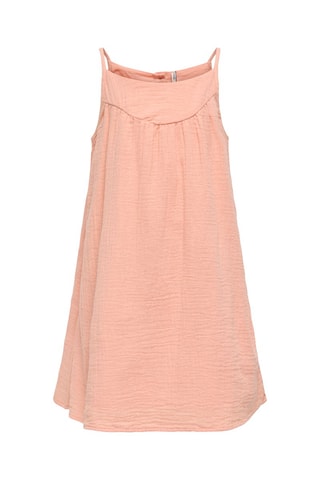 Vestido em algodão biológico - Salmão - Kids Only