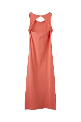 Vestido sem mangas em algodão biológico - Coral - Name It