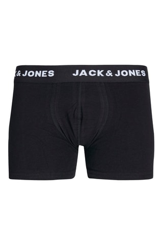 5 boxers em algodão biológico - Preto - Jack & Jones Junior