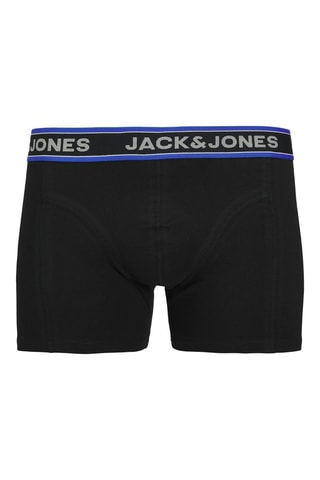 3 boxers de banho em algodão biológico - Cinzento mesclado e preto - Jack & Jones Junior