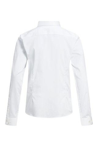 Camisa em algodão biológico - Branco - Jack & Jones Junior