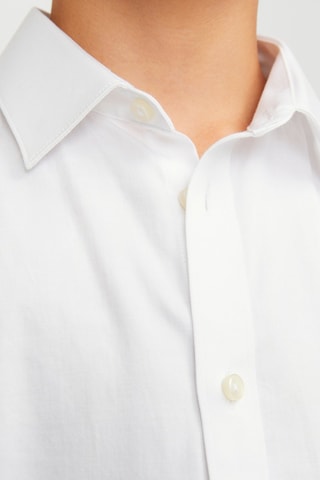 Camisa em algodão biológico - Branco - Jack & Jones Junior