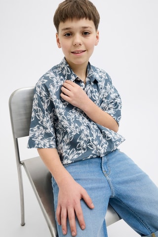 Camisa loose - Azul- Jack & Jones Junior